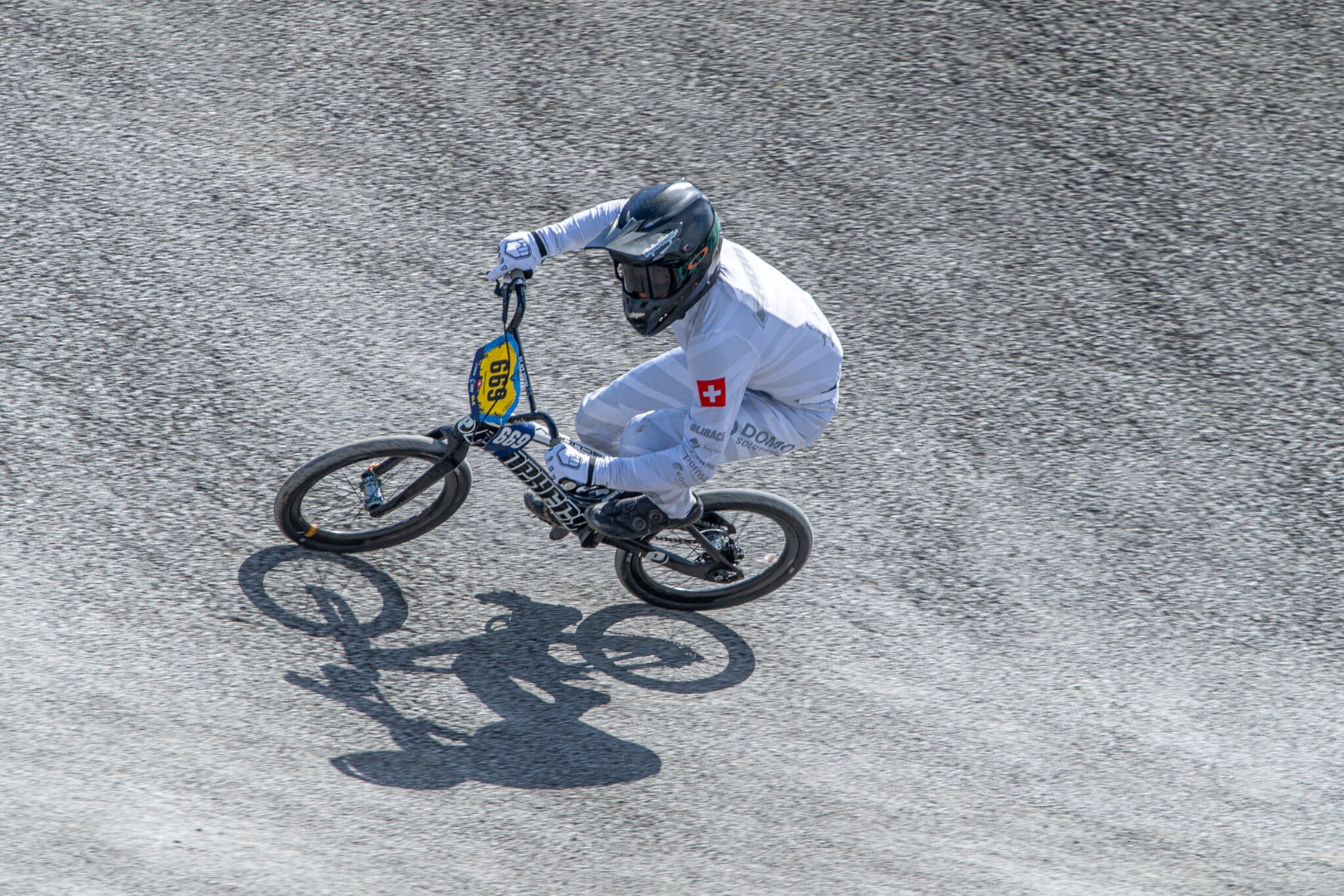 Fabio BMX virage